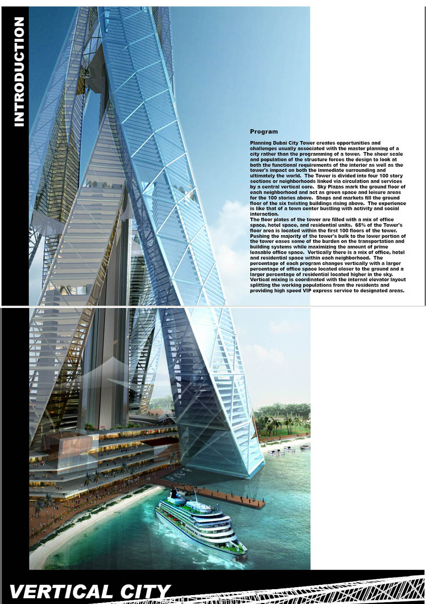 Architecture Corner: Vertical City, Dubai