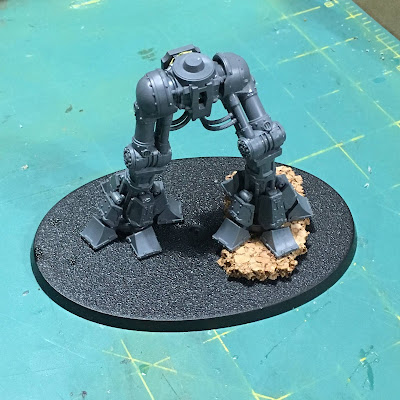 Titanicus WIP Reaver Titan Legs