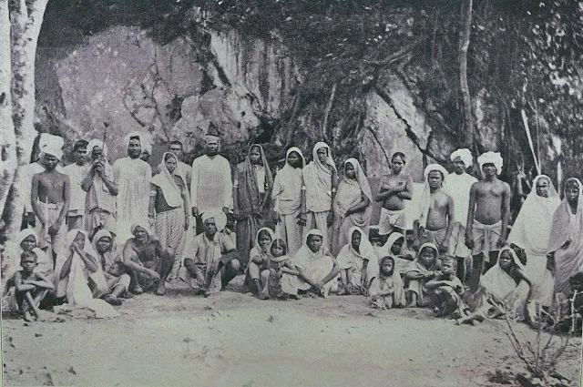 East Indian indentured laborers in British Guyana