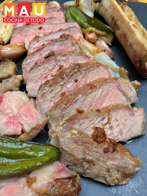 mau cocina de todo ribeye al tuetano asador parrilla asado receta facil