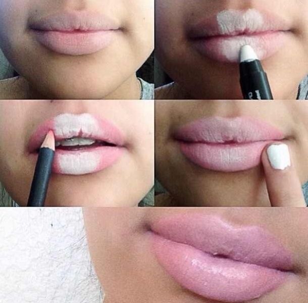 Trucos de maquillaje para agrandar labios