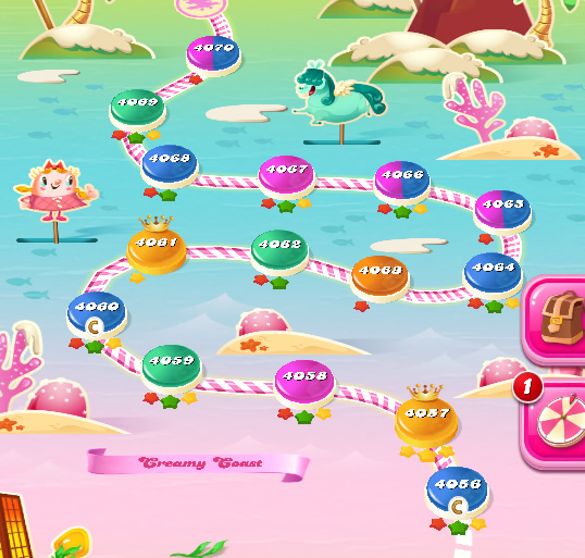 Candy Crush Saga level 4056-4070