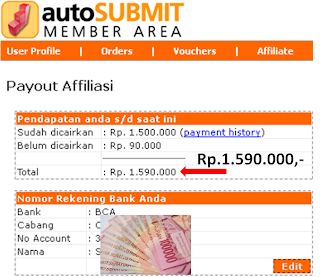 Autosubmit pay out