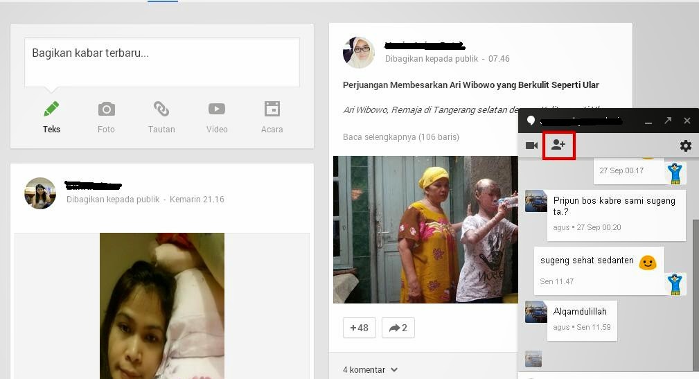 Cara Membuat Hangouts Group Bersama di Google Plus