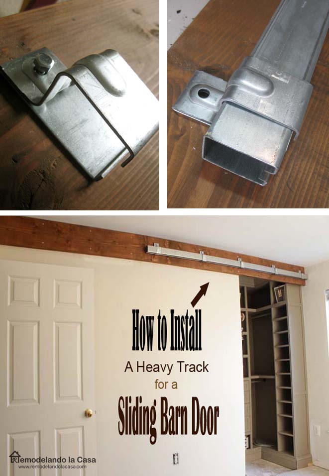 Remodelando la Casa: How to Install a Sliding Barn Door - Part 1 ... - I'm now working on the door and on those floors, perhaps next week I'll be  writing about those.