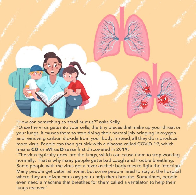 Kelly Stays Home: The Science of Coronavirus by Lauren Block and Adam Block