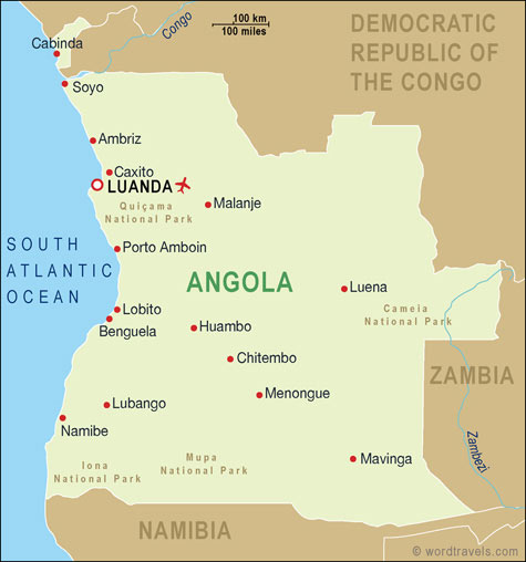 Mapas de Angola