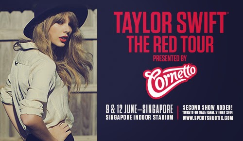 Z U L F A D L I Taylor Swift The Red Tour Singapore