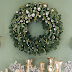 My Christmas Wreath, other people's gorgeous wreaths, and Christmas mantel decorating ideas