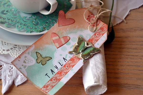 Tea Party Pretties by Denise van Deventer using BoBunny Cardstock and Pearlescents 06