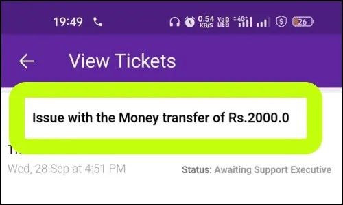 Fix Issue With The Money Transfer Problem Solved PhonePe