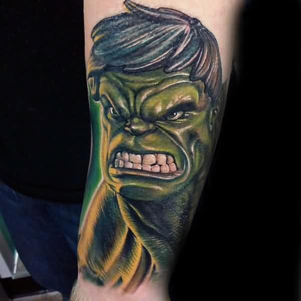 tatuagens do Incrível Hulk