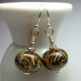 Lampwork Glass Earrings