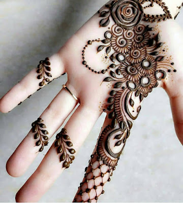 New and Latest Mehndi Design Simple and Easy Collection