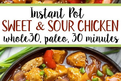 #TrendRecipe      Whole30 Instant Pot Sweet & Sour Chicken (Paleo, GF, Skillet Instructions)