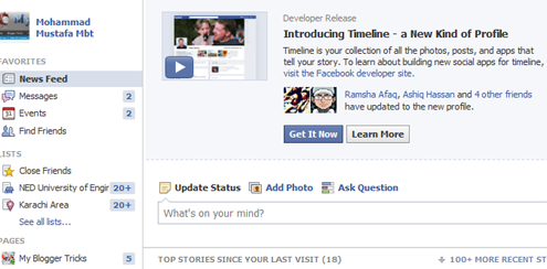 timeline invitation