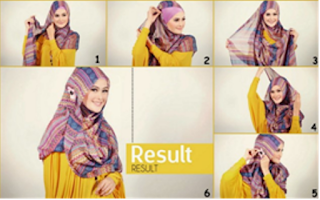 Inspirasi Tutorial Model Hijab Untuk Wajah Bulat