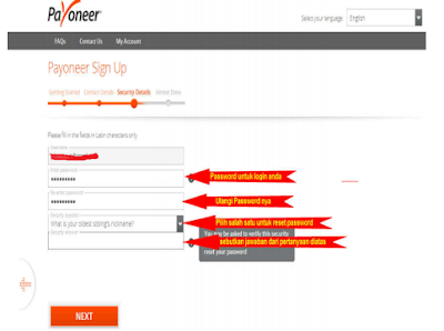 Cara Daftar Payoneer Sampai Berhasil