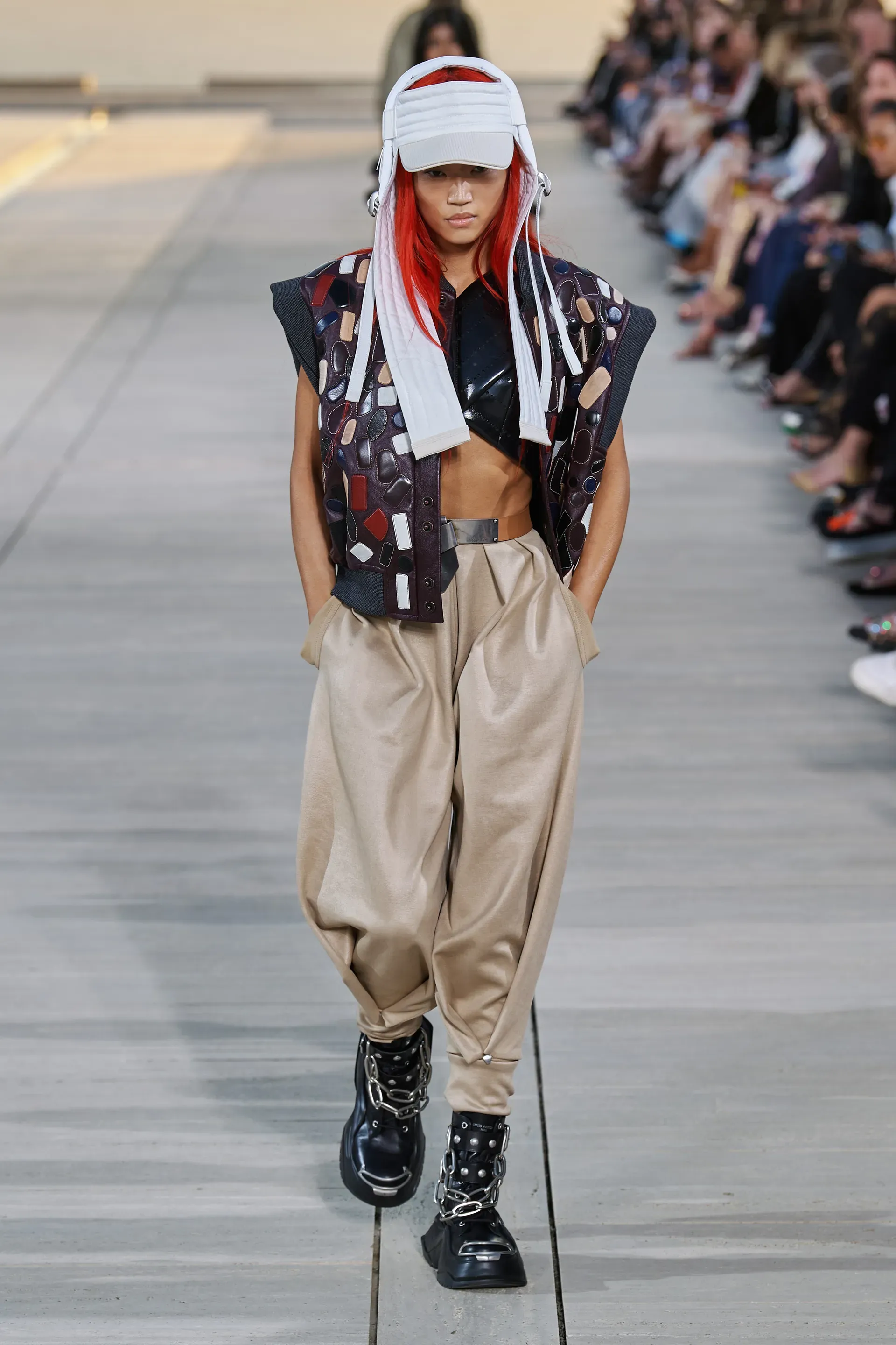 LOUIS VUITTON CRUISE 2023 collection presented in San Diego by Creative Director Nicolas Ghesquière.