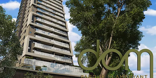 Dom Parque Flamboyant - apartamentos de 94m² a 112m²