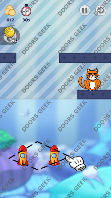 Hello Cats Level 104 Solution, Cheats, Walkthrough 3 Stars for Android and iOS