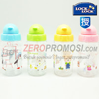 Lock & Lock Bisfree Botol Minum 360 ml With Silicon Straw ABF630