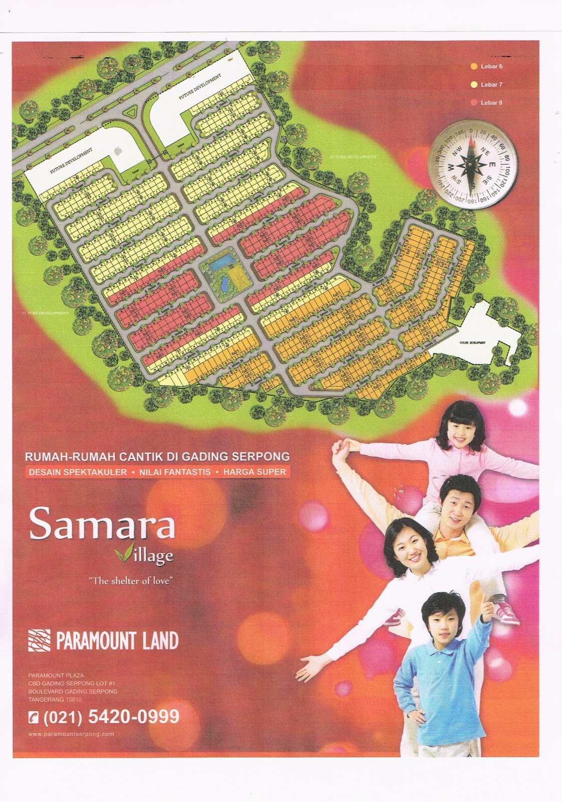 INVESTASI PROPERTY INDONESIA SAMARA VILLAGE GADING  SERPONG 