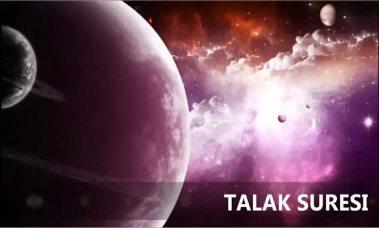 Talak Suresi Türkçe Meali Anlamı