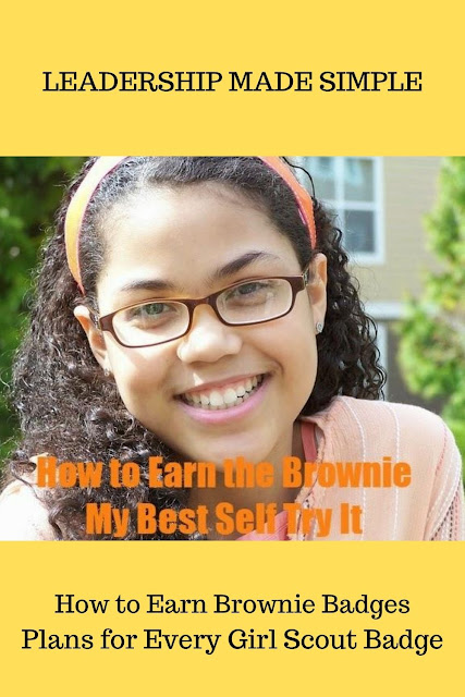 How to Earn the Girl Scout Brownie My Best Self Badge