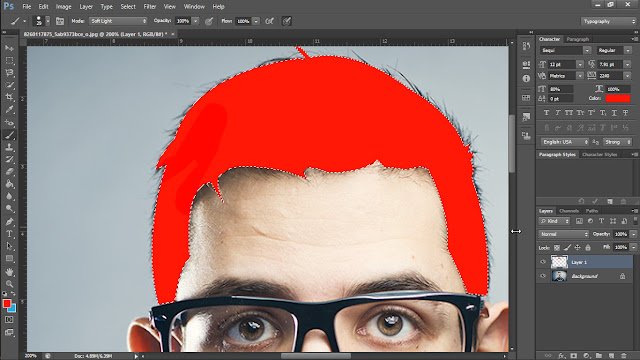 Cara Mengubah Warna Rambut Di Photoshop