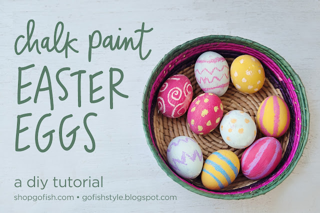 Chalk Paint Easter Egg DIY Tutorial