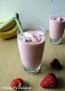 Melissa's Cuisine: Strawberry Banana Smoothie {In A Bag}