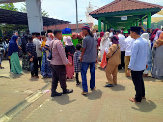 Wisata Religi, Personil Polsek Kasemen Polresta Serkot Patroli Sambangi Mesjid Agung Banten Lama 