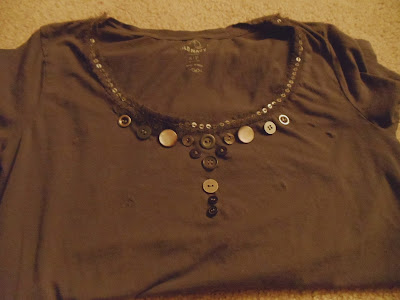 GREY BUTTON BLOUSE