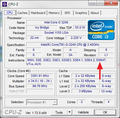 Cara Mengetahui Apakah Processor Mendukung 64-bit atau Tidak