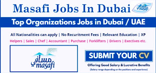 Masafi Company LLC Staff Recruitment for Dubai (UAE) 2022 | Apply here