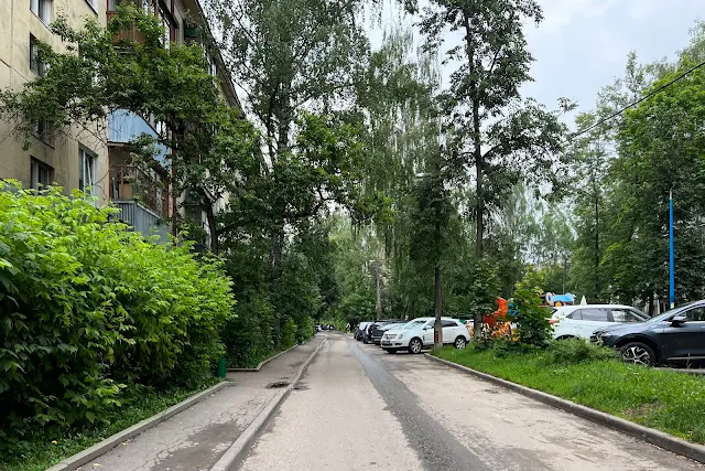 Королёв, Пионерская улица, улица Гагарина, дворы