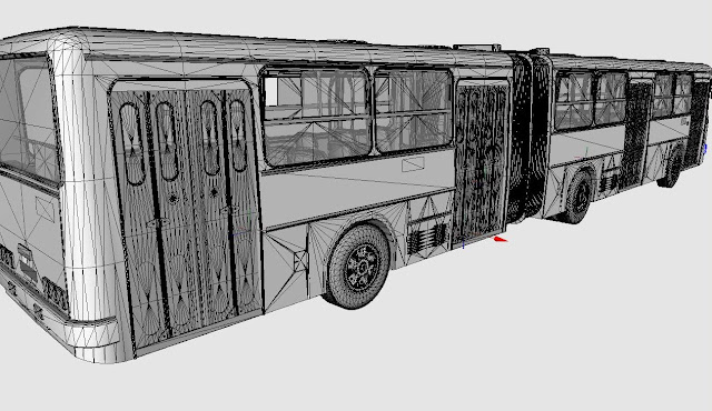 Bus , Articulated Bus  , Ikarus 280 BUS Free 3D Model , Ikarus 280 BUS Free 3D , Ikarus 280 BUS , Free 3D Model , Ikarus 280 , Ikarus , Ikarus Articulated Bus