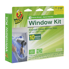 duck brand window kit, insulation, winter