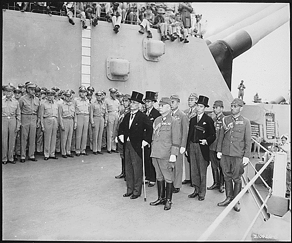 Surrender on USS Missouri