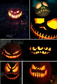 Jack-O-Lantern Pumpkin Carvings