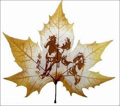 Leaf Carving Artwork