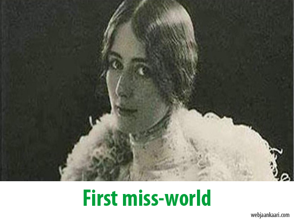 World's first miss-world