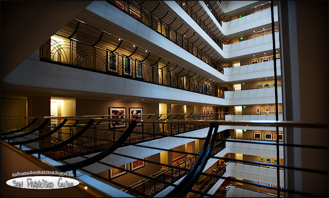 Hallways at the JW Marriott San Francisco Union Square