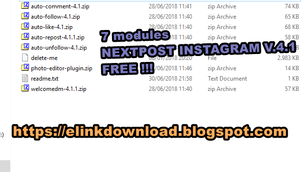 7 Modules NextPost Instagram v.4.1 - Download Full Crack ...