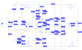 100W Hi-End Audio Amplifier SymAsym5 electronic schematics with explanation