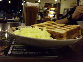 roti bakar@bangi kopitiam