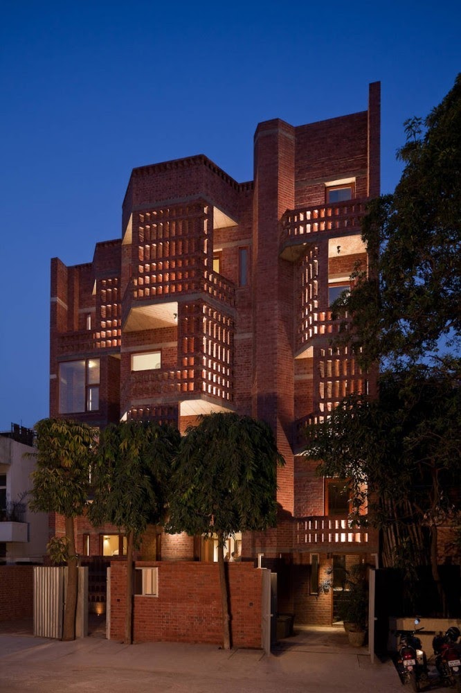 Edificio de Viviendas en Nueva Delhi - Vir.Mueller architects