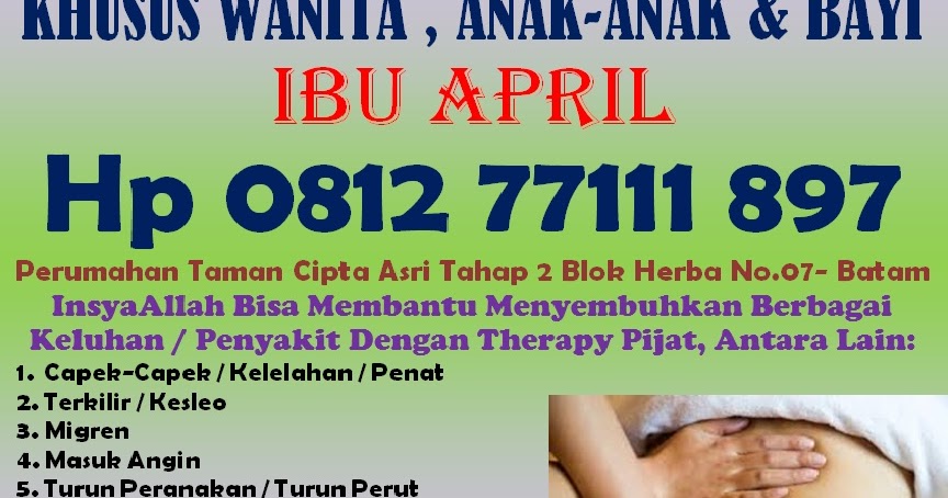 Video Pijat Ibu Hamil Tradisional  Daftar Tempat Pijat 