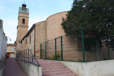 Camí de Sant Jaume de Compostela - Alagón a Cortes de Navarra, Carreró entre el carrer San Agustín i el carrer de la Iglesia a Luceni